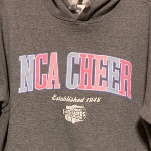 Varsity NCA Gray Cheer Hoodie
Like New, Size Large